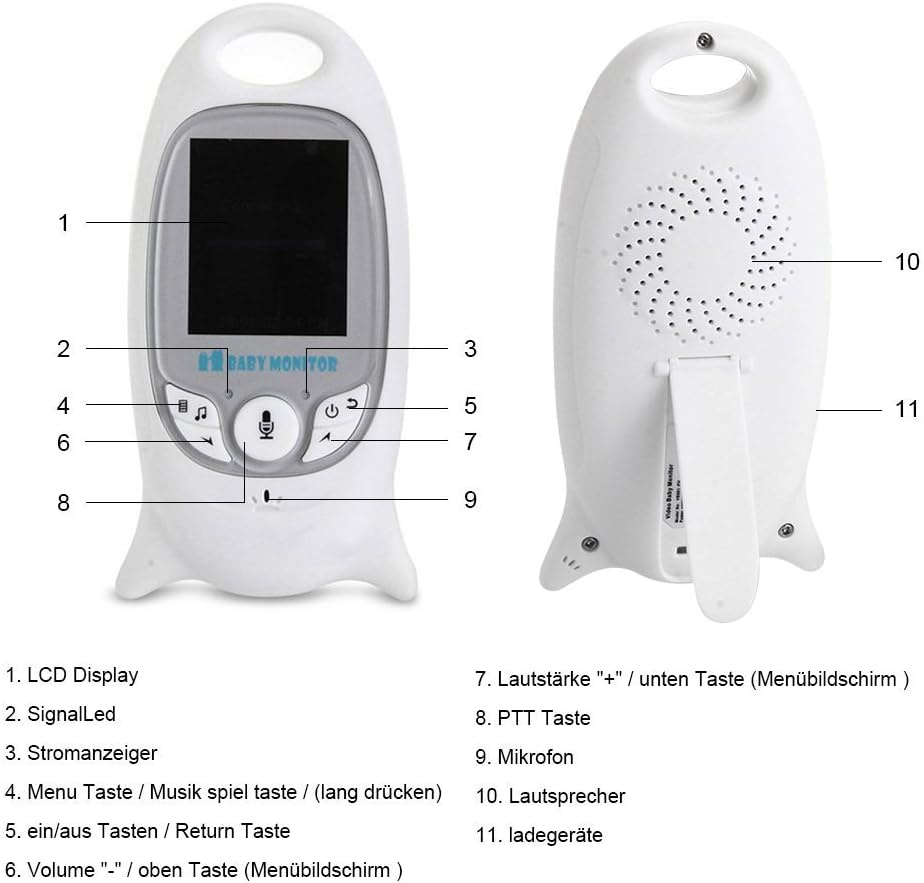 Použitý Dětská chůvička s kamerou COSANSYS Dětská chůvička - 3