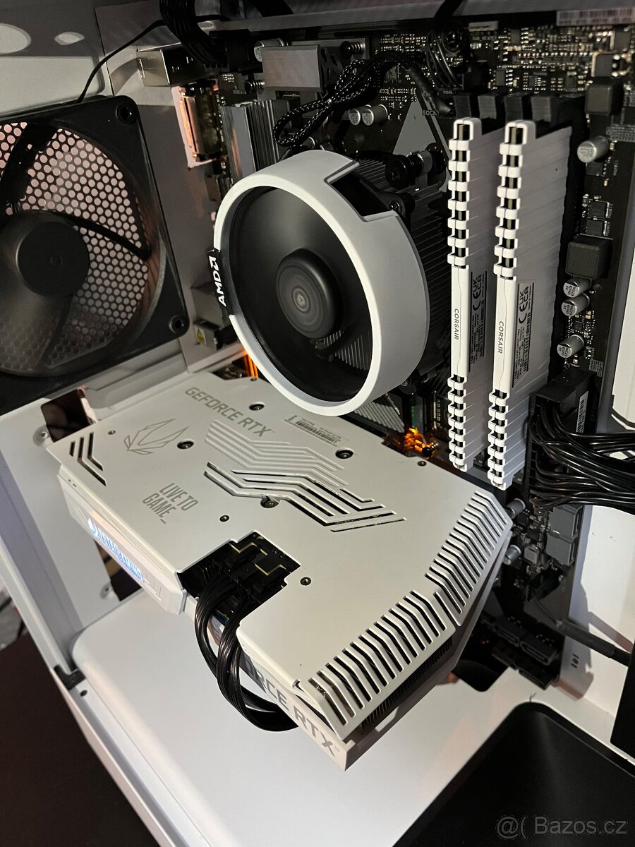 Herní PC: Ryzen 5 5600X / RTX 3070/ 16gb RAM/ záruka - 3