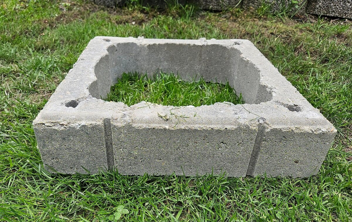 Komínové tvárnice 39x39 cm - 3