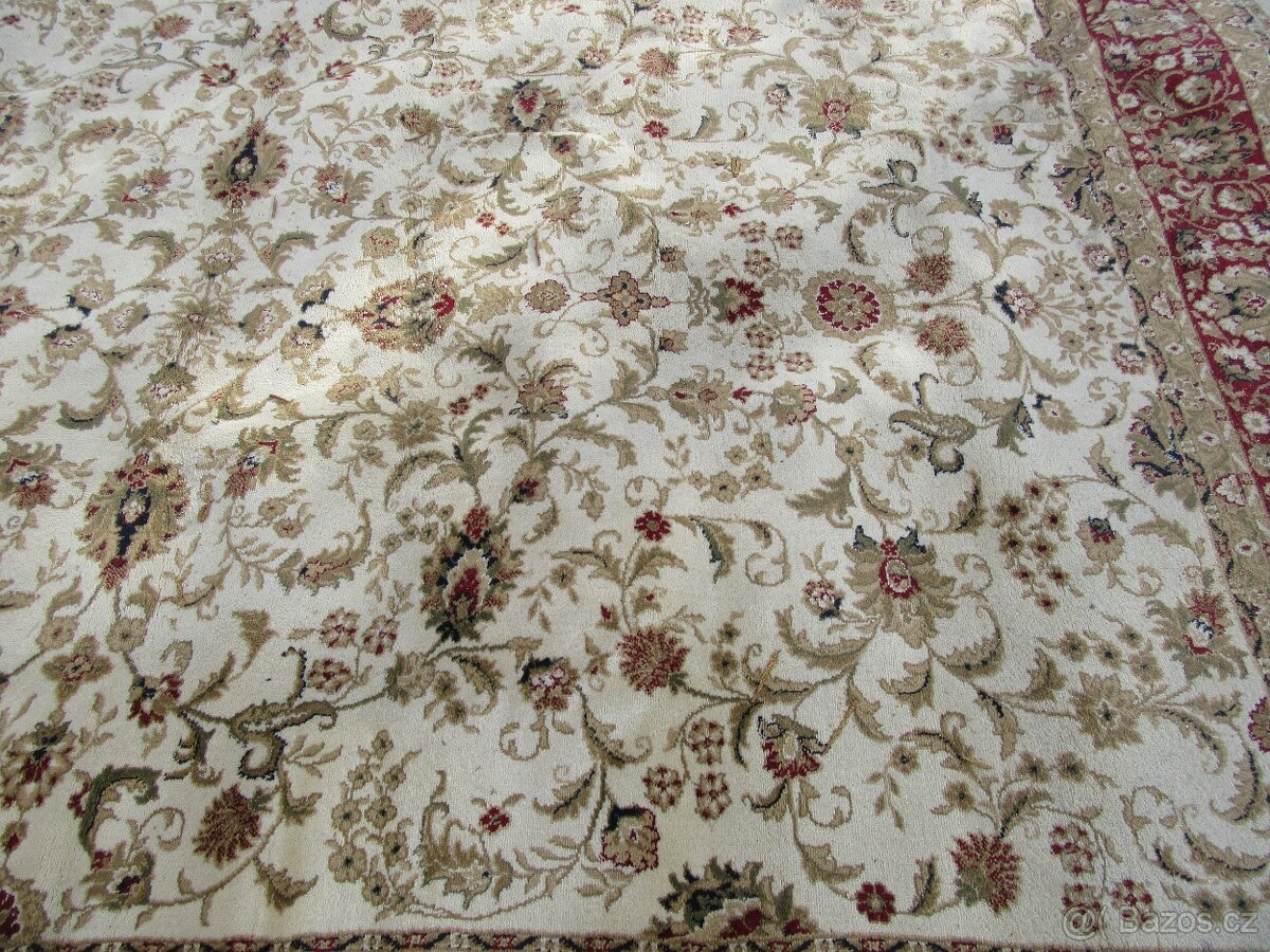 Nabízím zajimavy perský koberec. Materiál PP. Původní stav. - 3