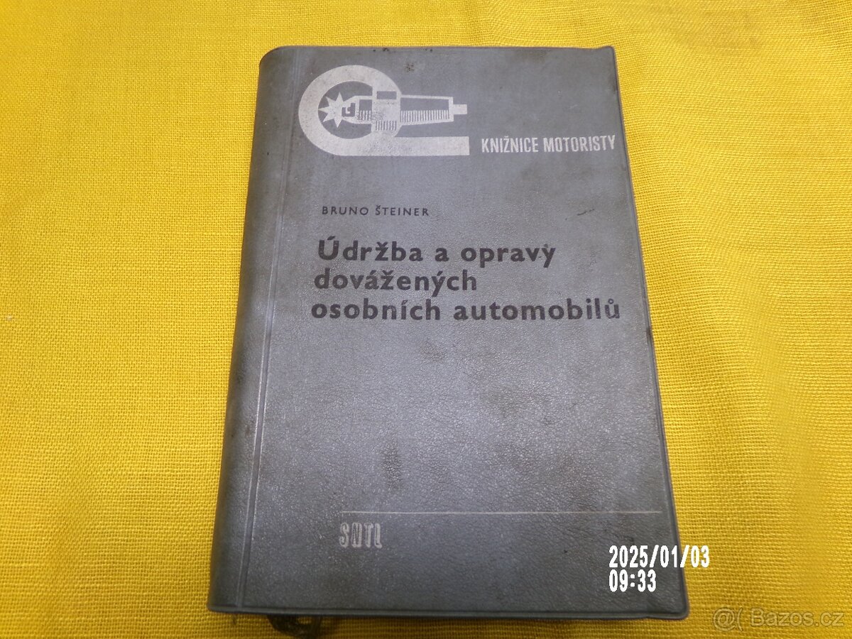 Odborné knihy o starých automobilech - 3