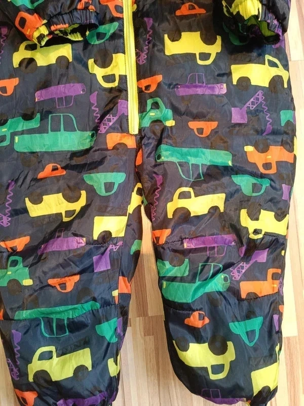 Zimní kombinéza s autíčky 104 bluezoo - 3