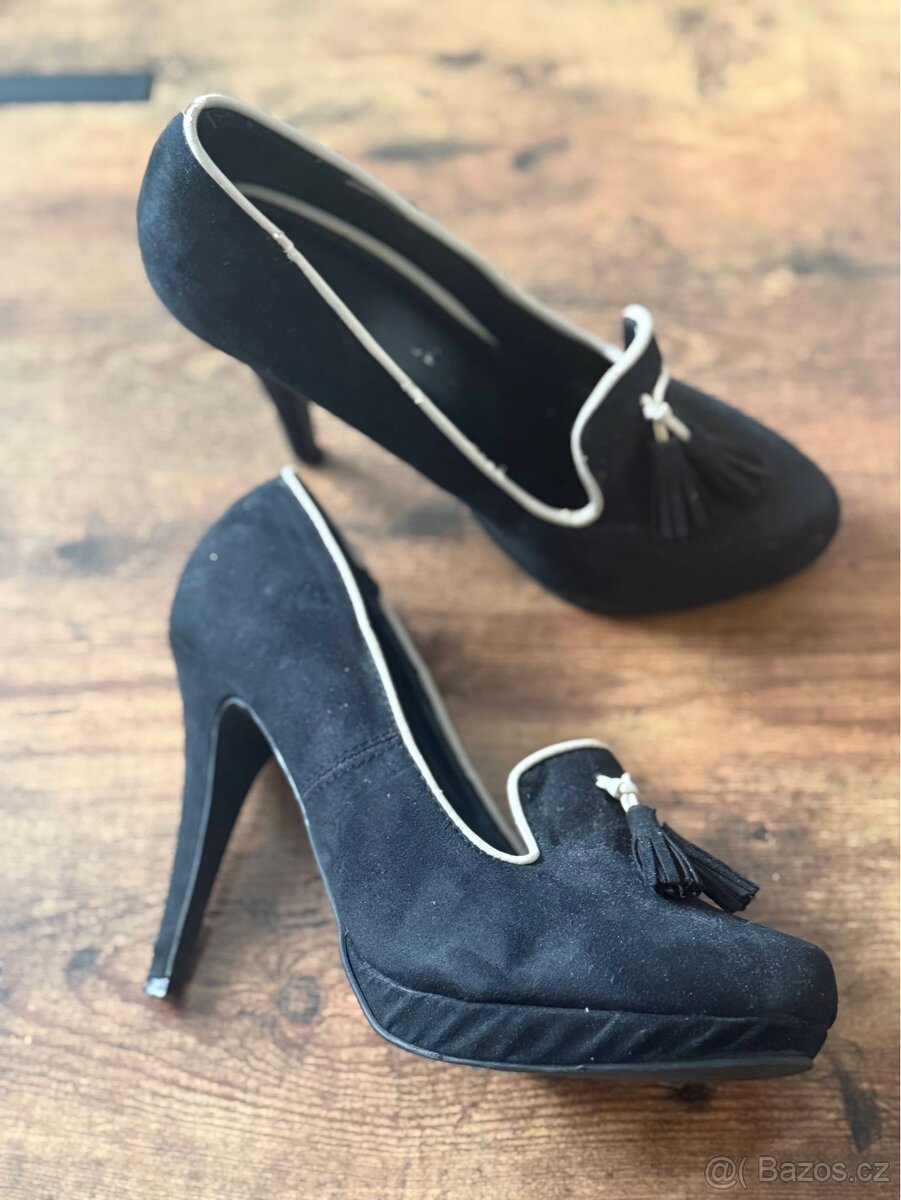 Stylové podzimní lodičky - 38 velikost - 3