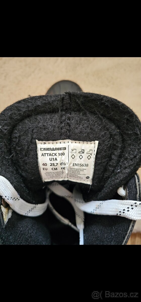 Pánské zimní brusle na led 40 stav NOVÉ - 3