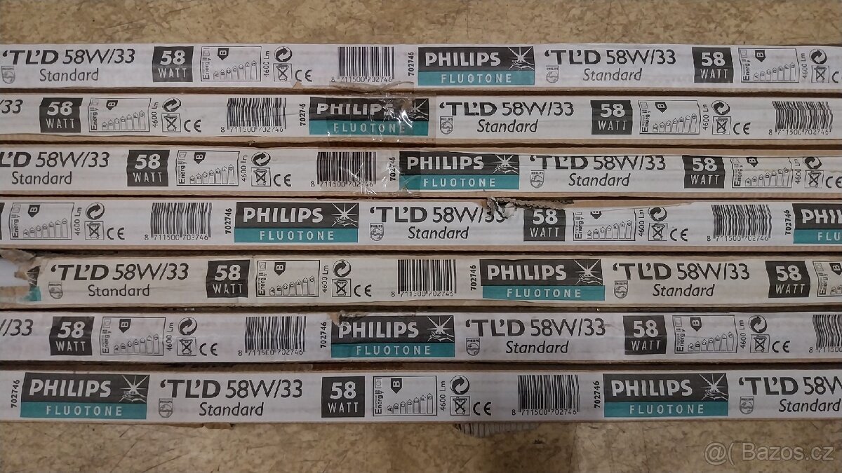 Prodám zářivky Phillips - 3