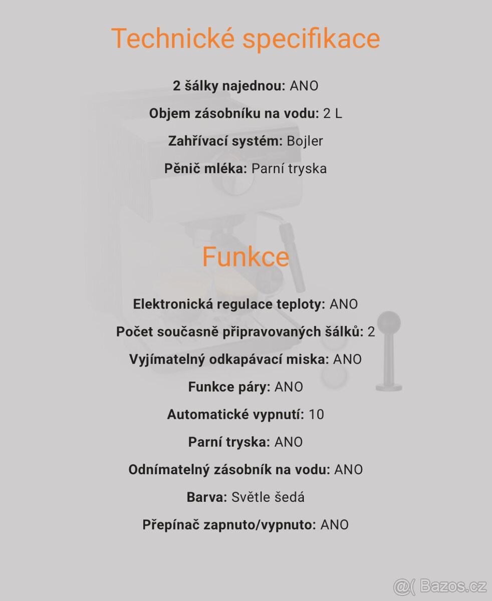 Pákový kávovar KRUPS - 3