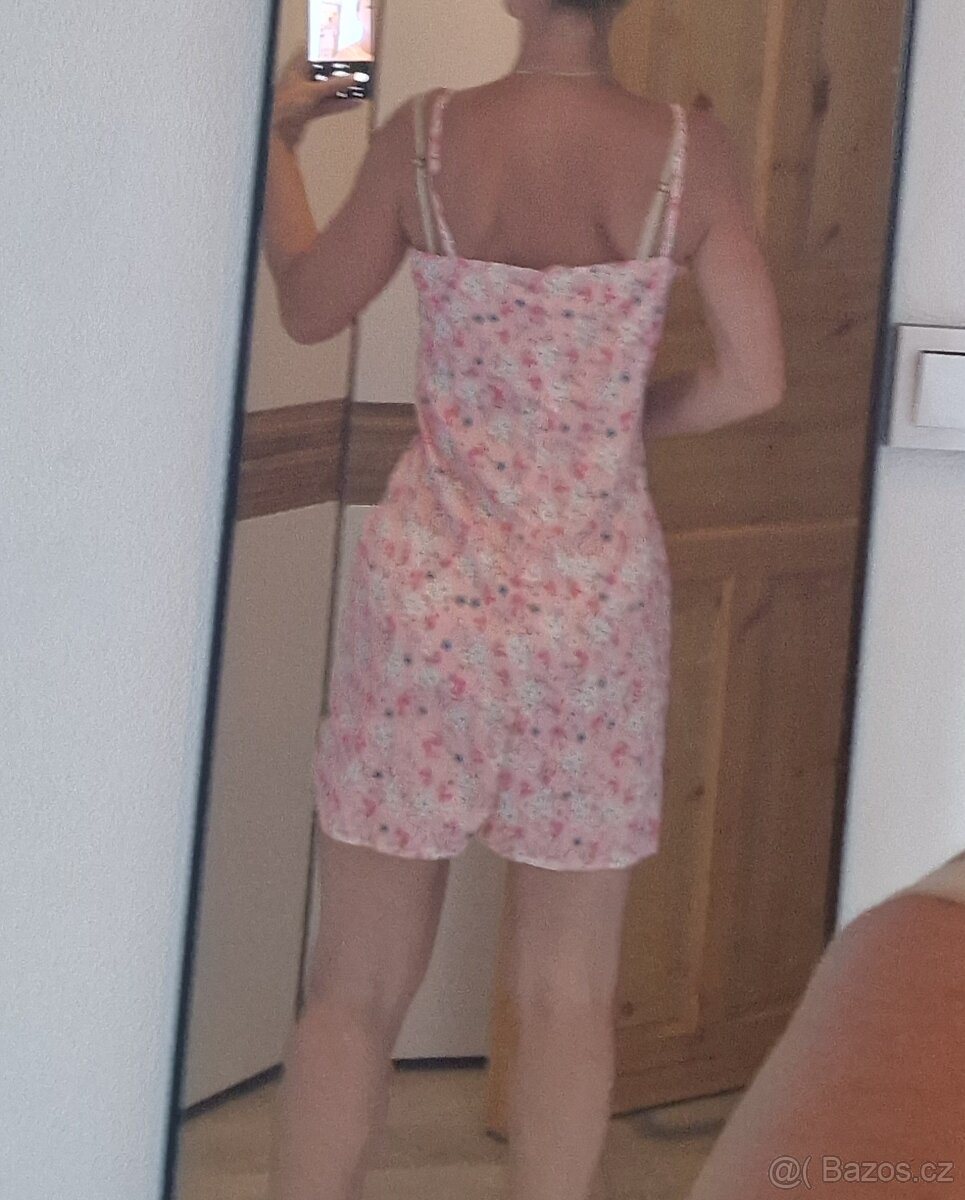 Nové dámské letni šaty na ramínka mini M - 3