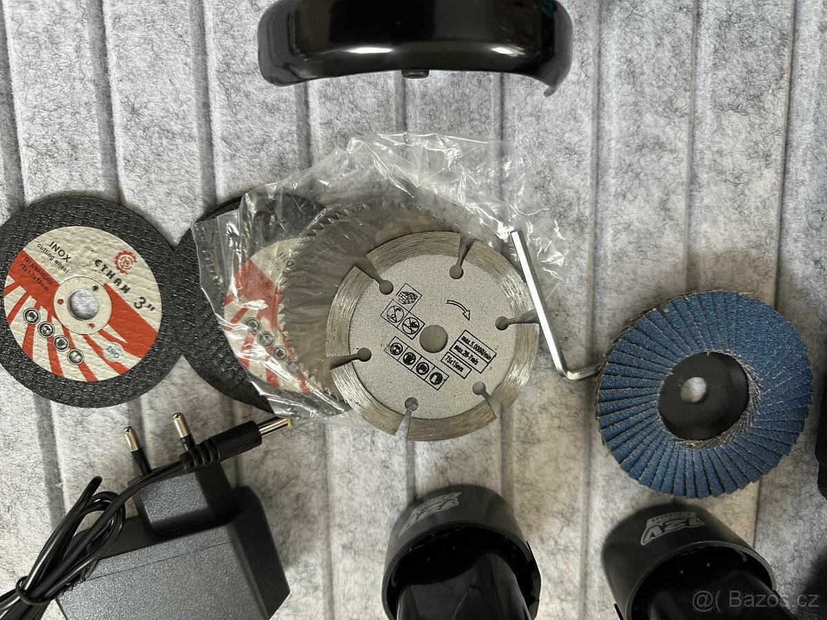 Aku úhlová bruska (411) - 3