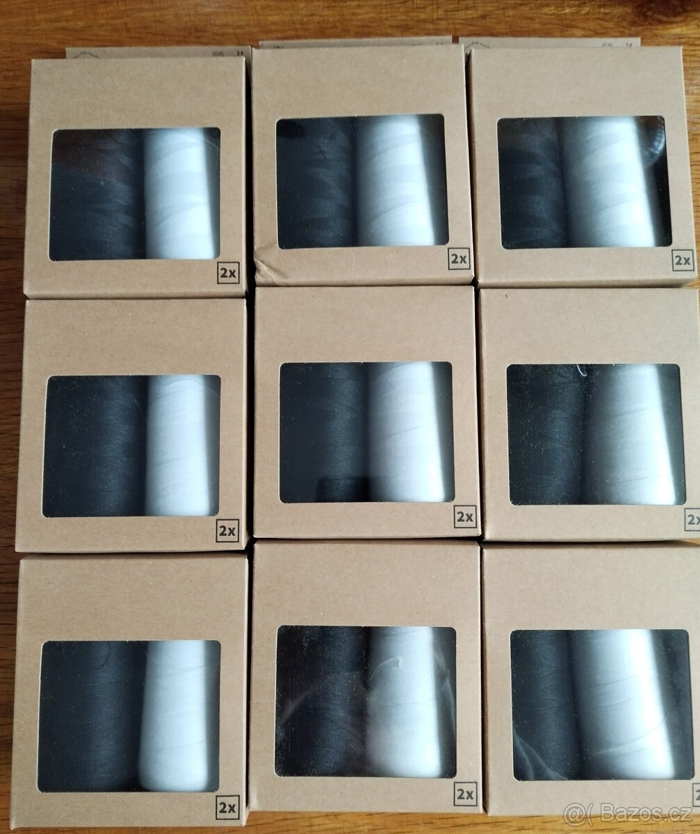 Overlockové a obyčejné nitě - 3