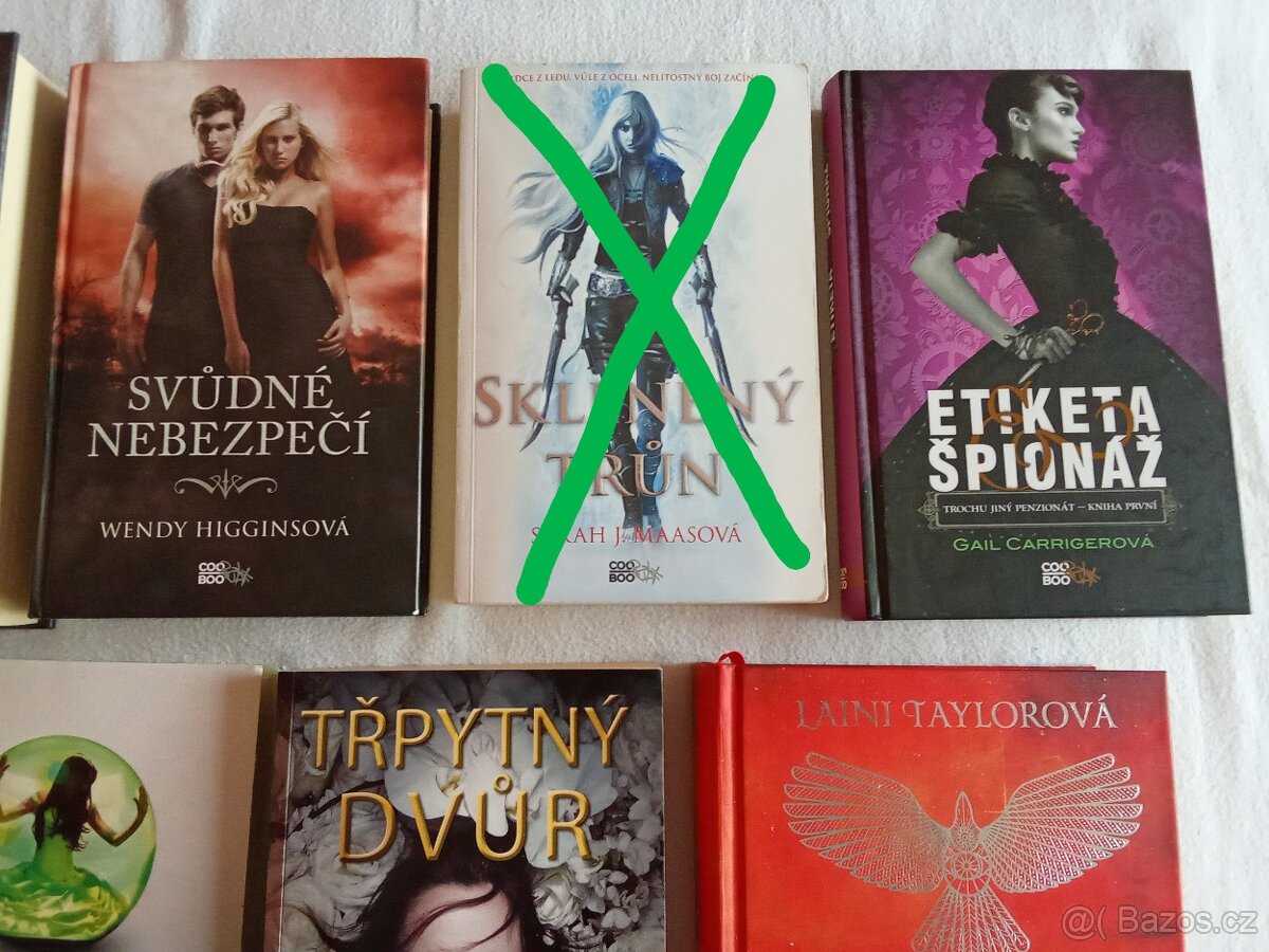 Mix fantasy knih pro dívky - 3