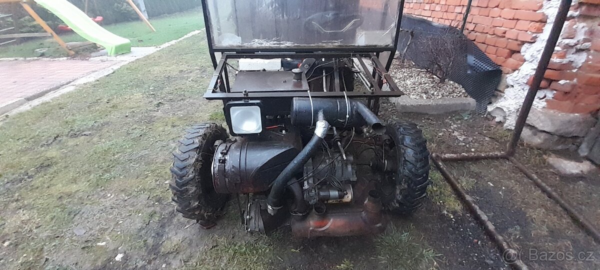 Traktor domácí výroby - 3