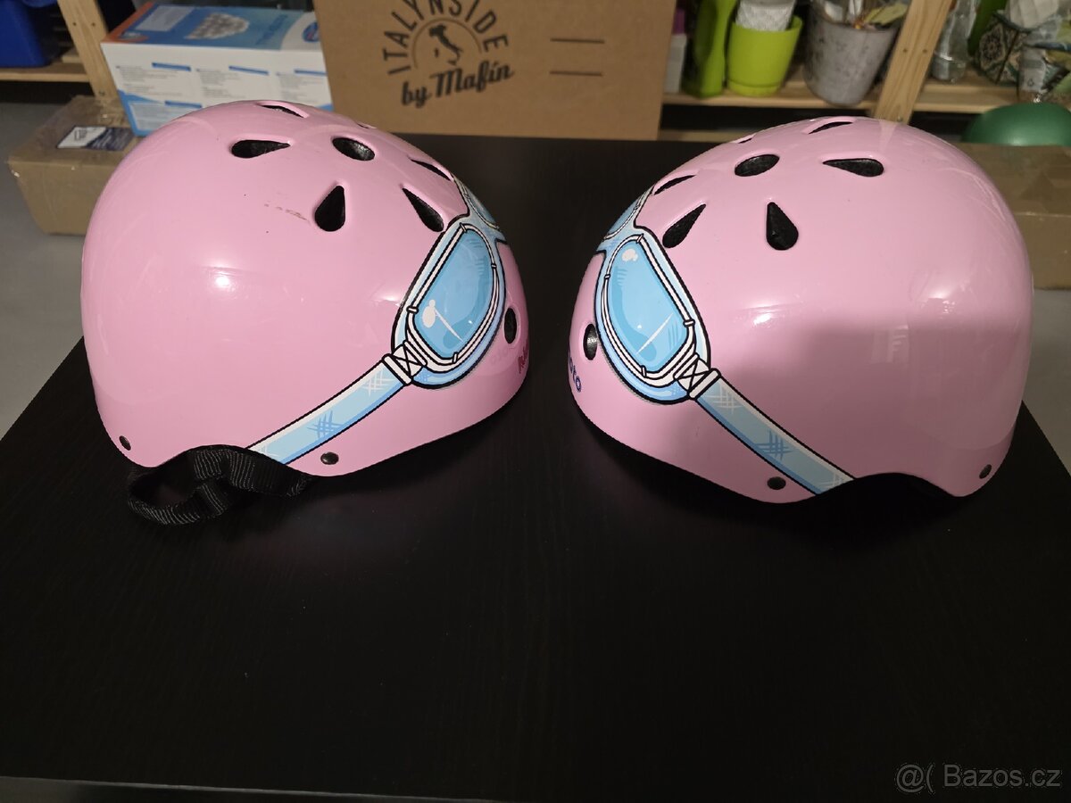 Dětské přilby na kolo velikost 48-53cm - 3