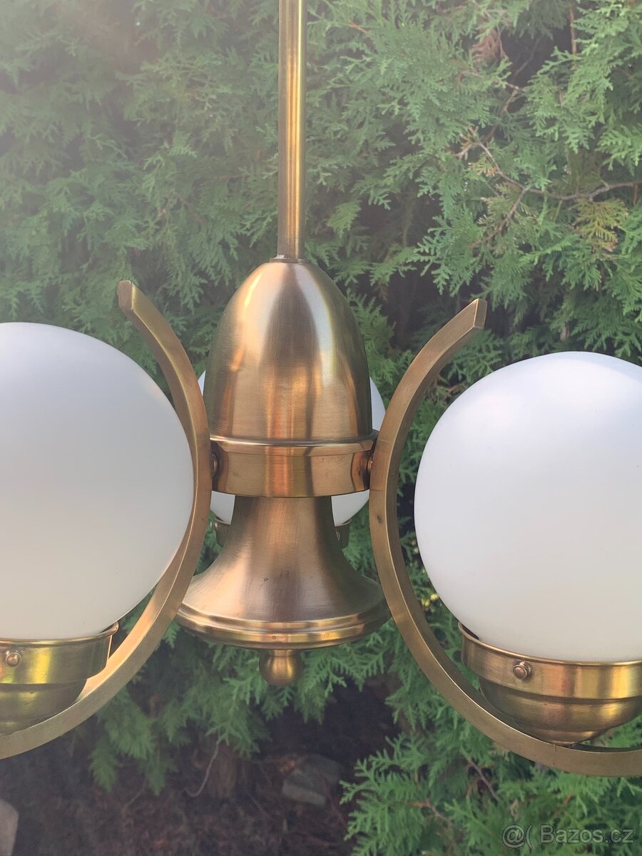 Mosazný lustr - 3