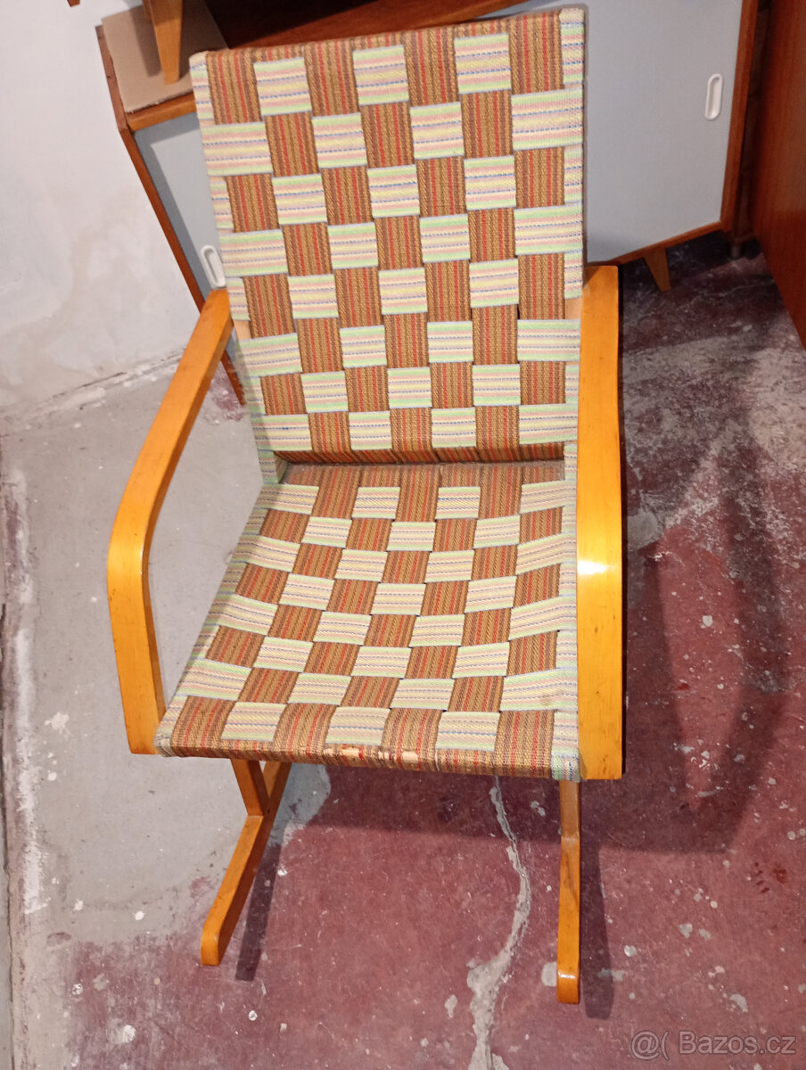 Houpací křeslo BRUSEL,popruhy - 3