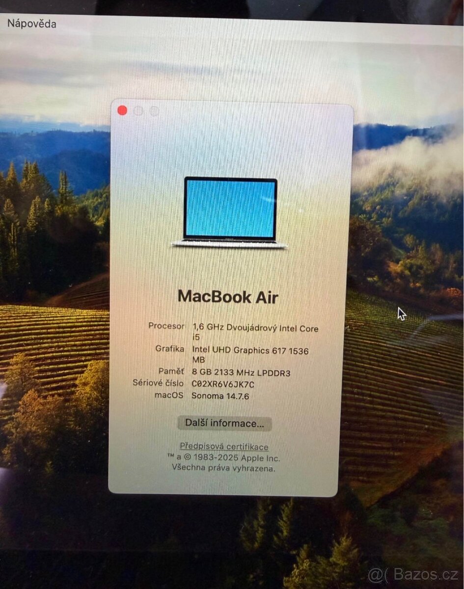 Macbook Air i5, 8Gb RAM, 128Gb SSD - 3