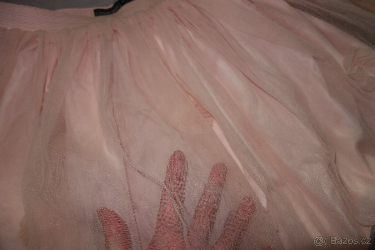 dívčí tylová sukně, slavnostní sukně - TOP stav - 3
