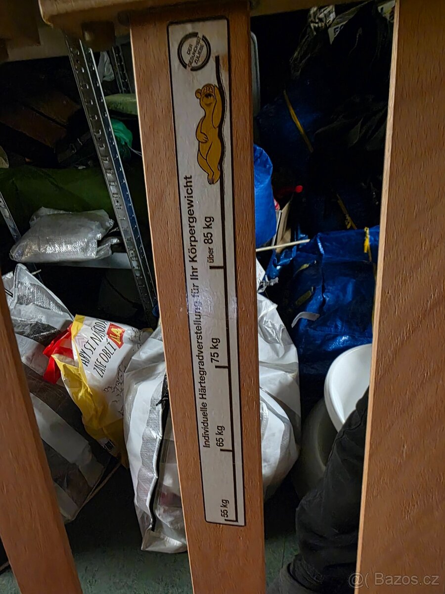 Polohovatelný rošt 200 x 100 cm - 2 ks - 3