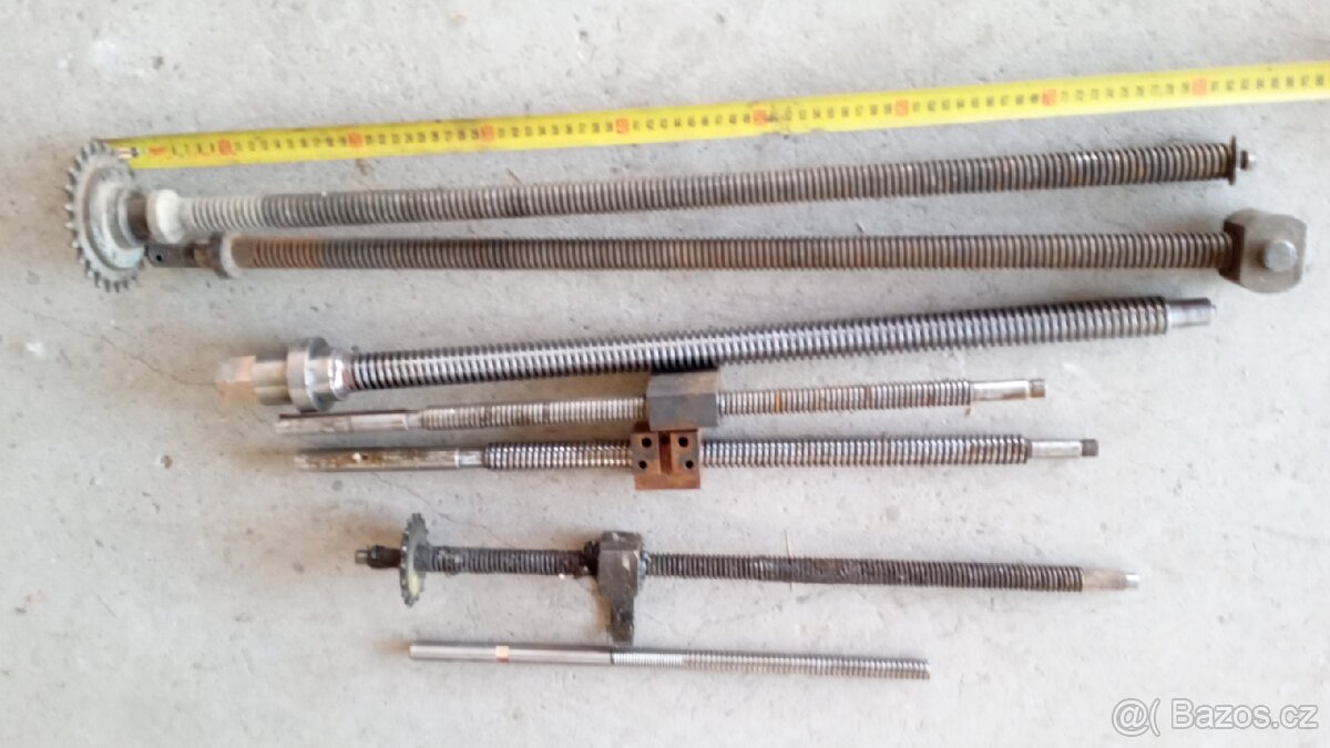 Vodící tyče, trapézové šrouby. - 3