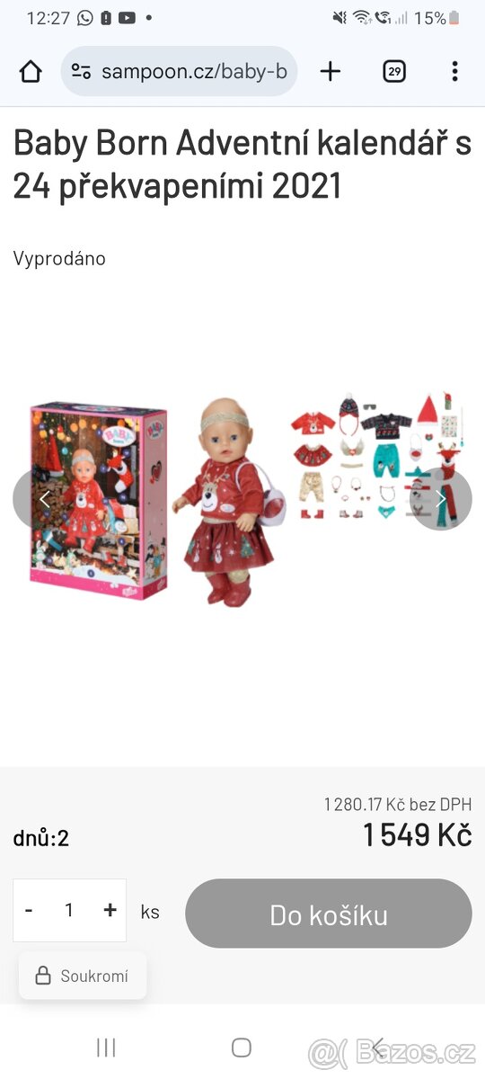 Oblečení baby born - 3