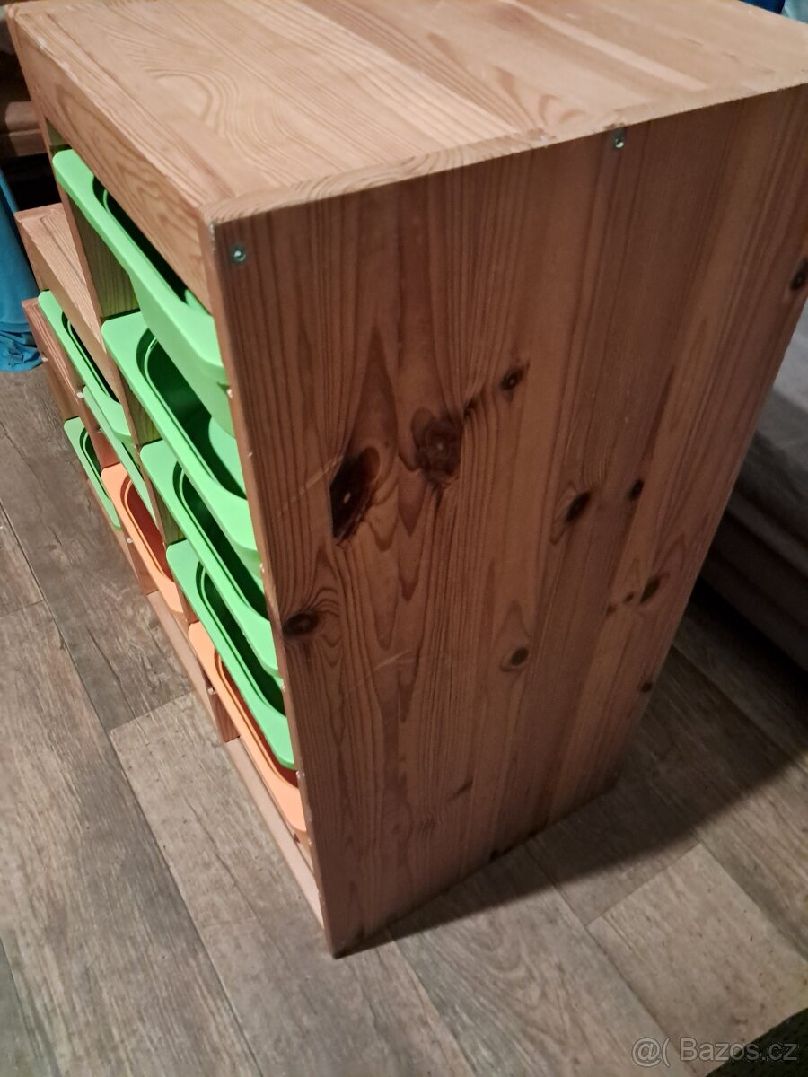 Ikea úložná sestava Trofast schody borovice - 3