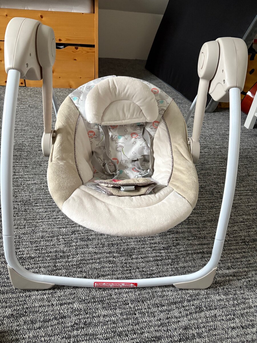 Houpátko Ingenuity Cozy - houpací, s melodií a vložkou - 3