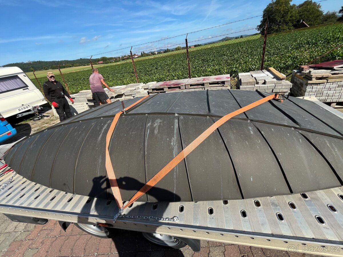 Přístřešek, vchodová stříška měďená - 3