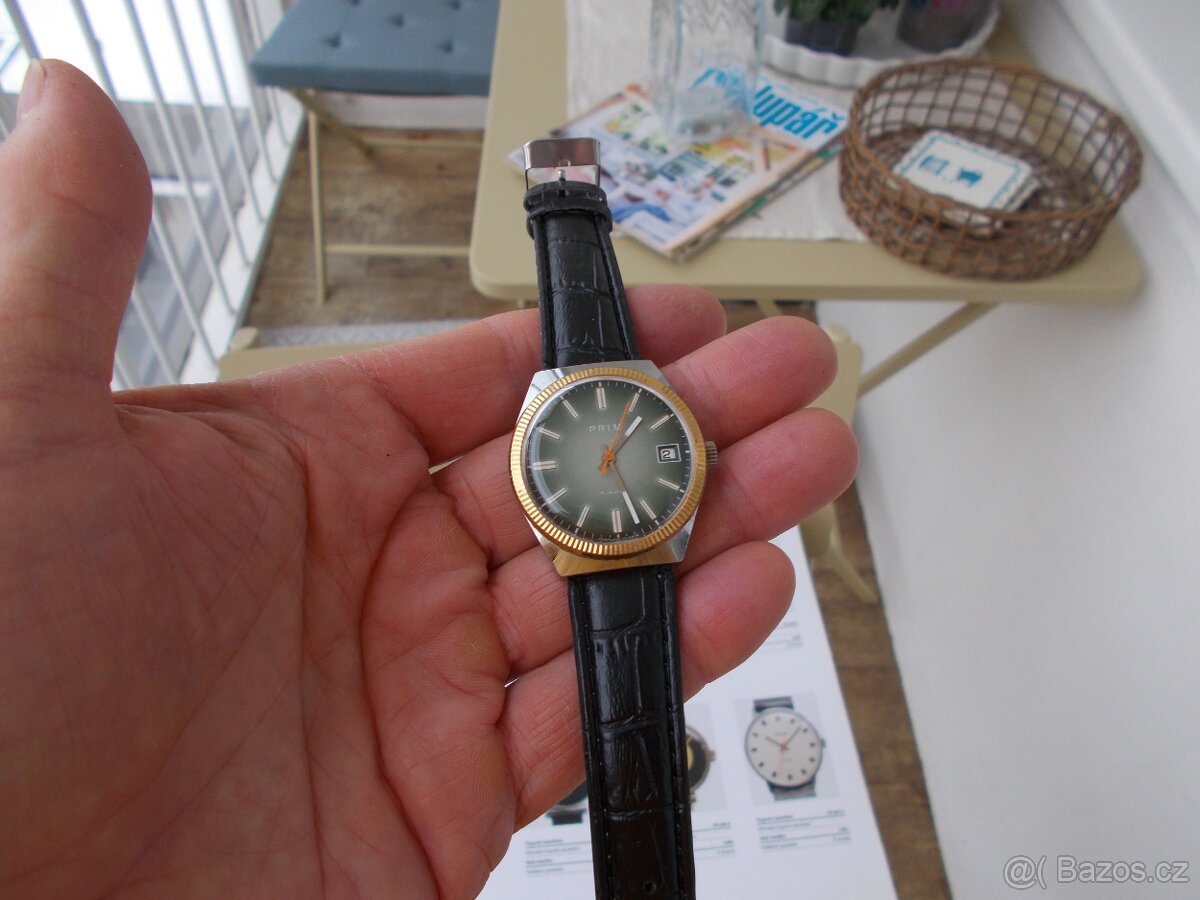 pekne vyhledavane hodinky prim ala rolex rok 1981 funkcni - 3