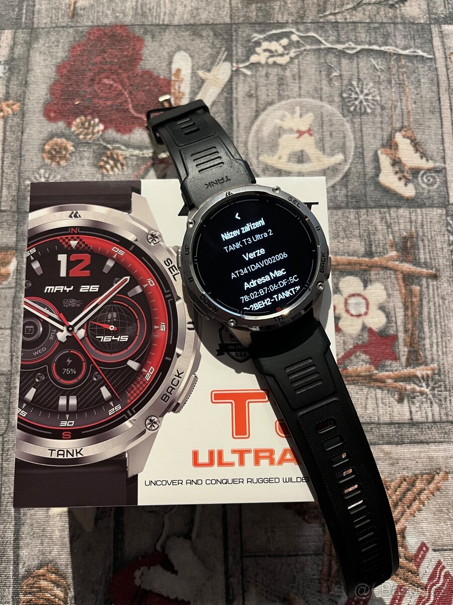 Chytré hodinky Kospet tank t3 ultra 2 - 3