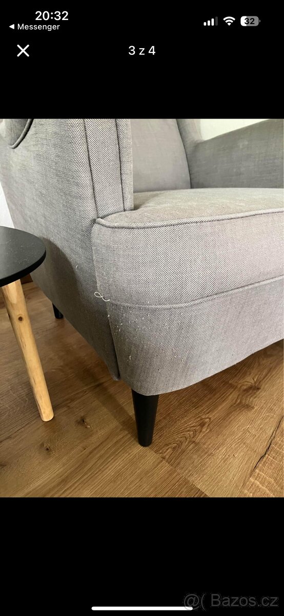 Křeslo ušák Ikea - 3