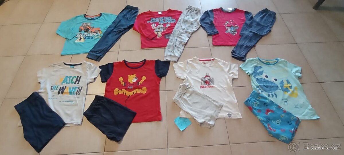 MIX oblečení kluk 110/116 - 3