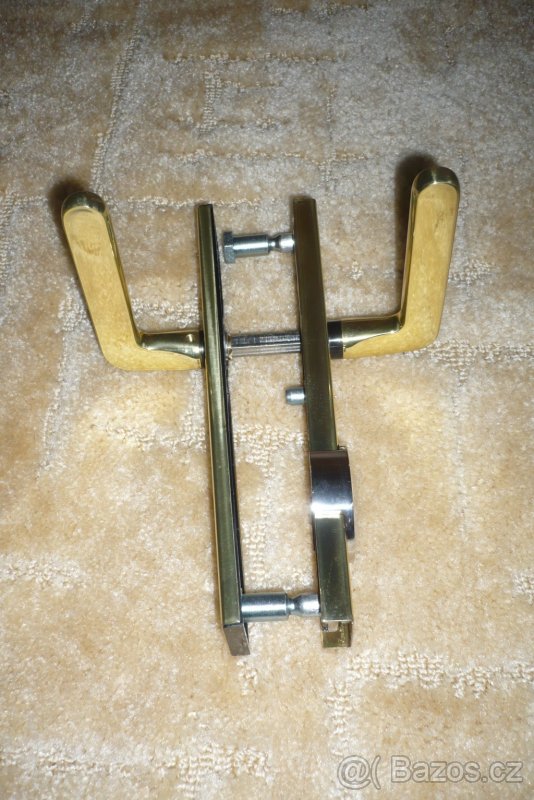 bezpečnostní štíty zámku dveří - mosaz - 3