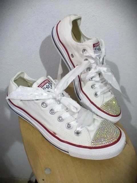 CONVERSE SWAROVSKI ♠ IKONICKÉ DÁMSKÉ TENISKY - 3