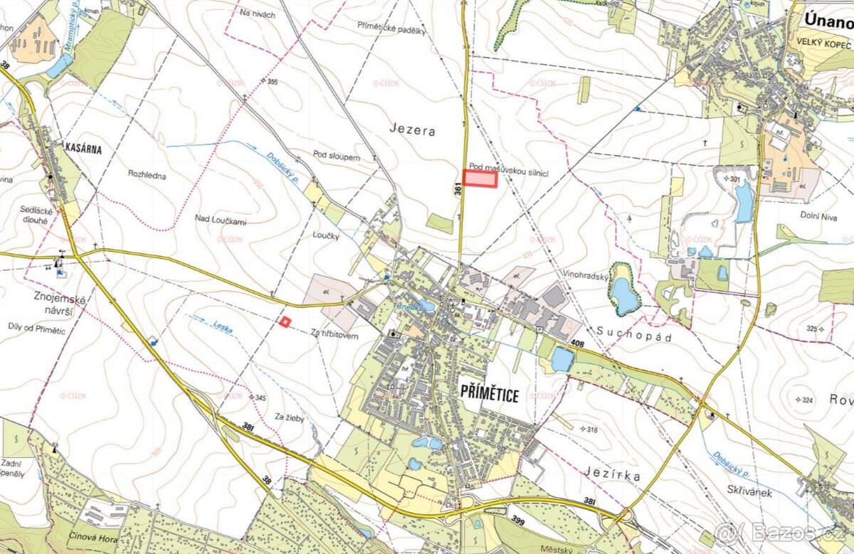 Zemědělská půda, prodej, Přímětice, Znojmo - 3