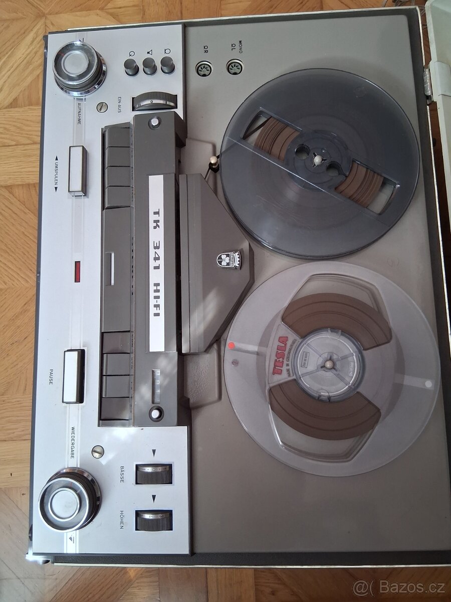 Lampový magnetofon Grundig tk 341 hifi - 3