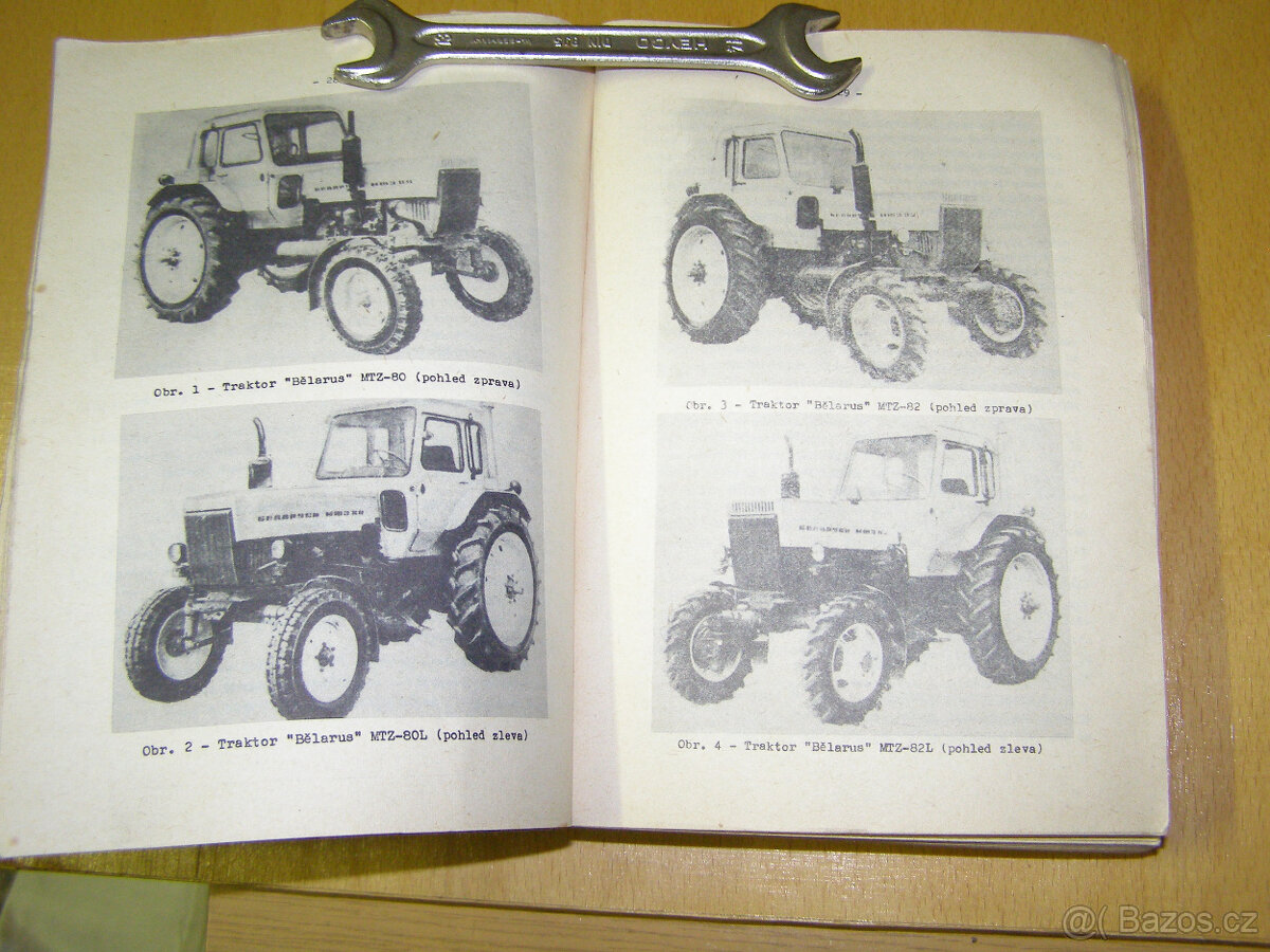 Prodám návod k obsluze traktorů Bělarus MTZ 80/82 - 3