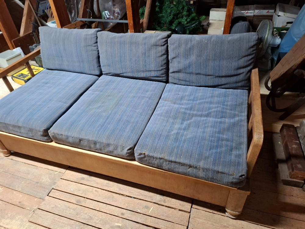 gauč/pohovka retro masiv dřevo - 3