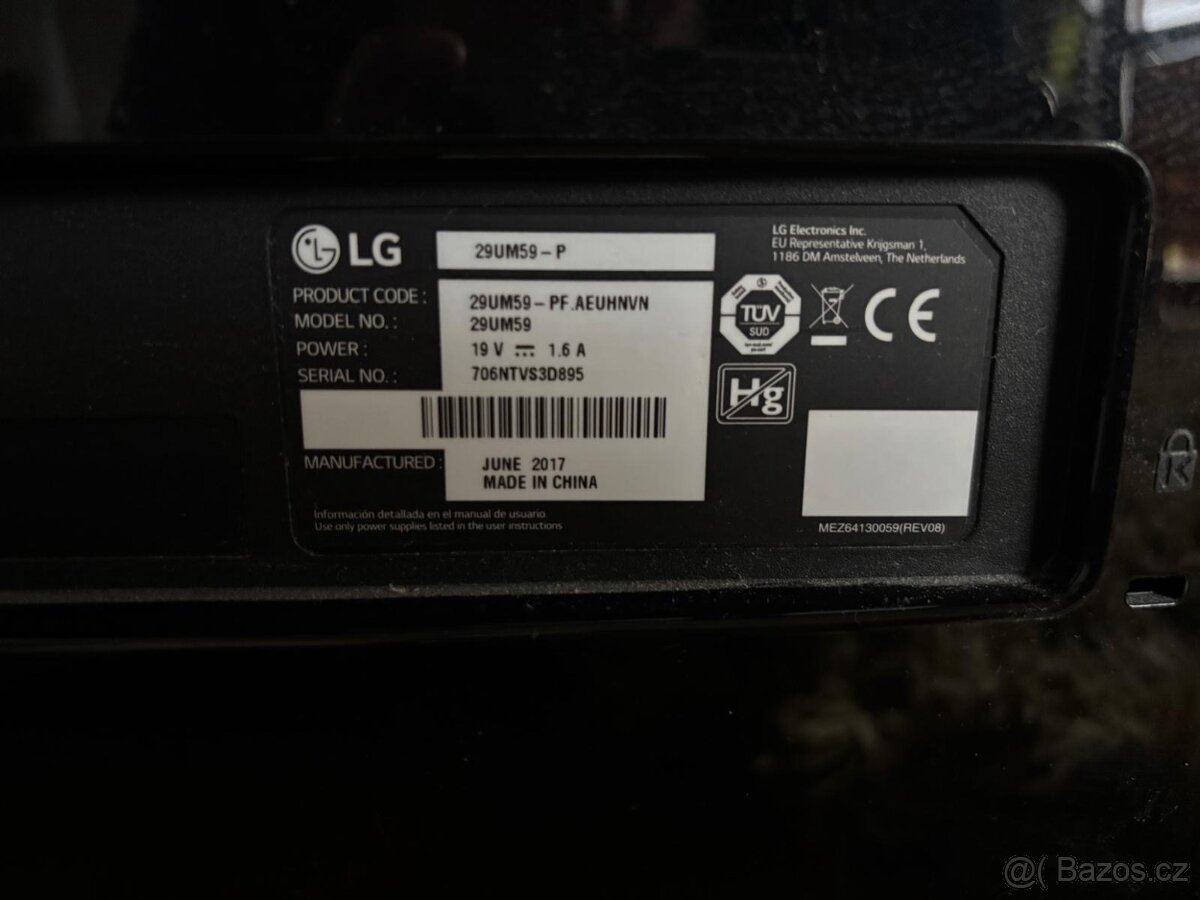 Monitor 29” LG 29UM59-P - 3