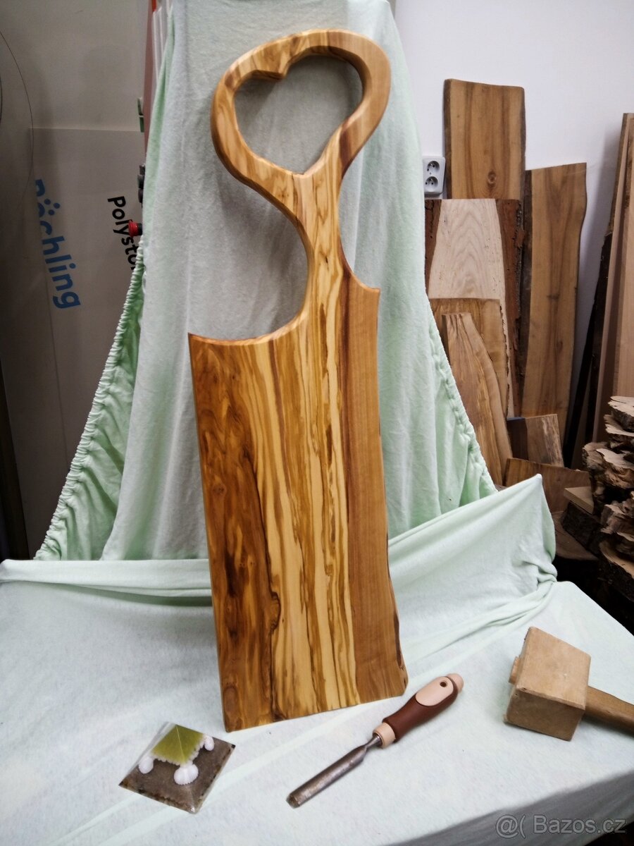 Olivové prkénko 760 x 220 mm - 3