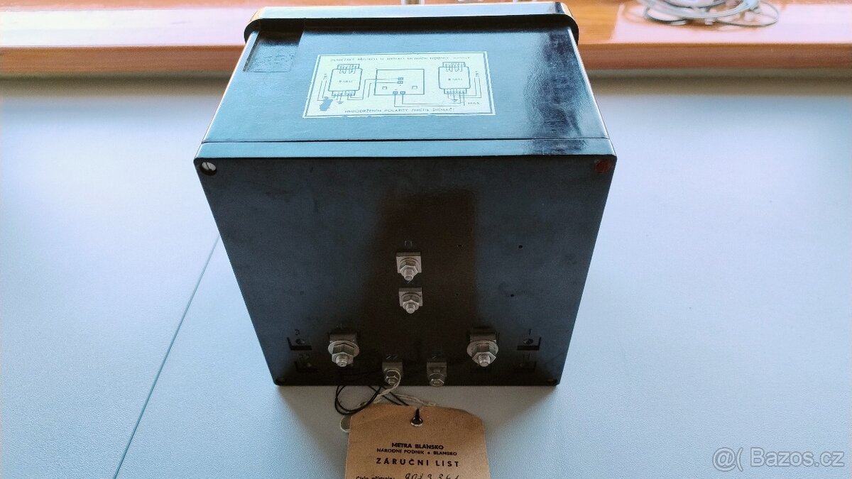 Analogový ampérmetr 100A - 3