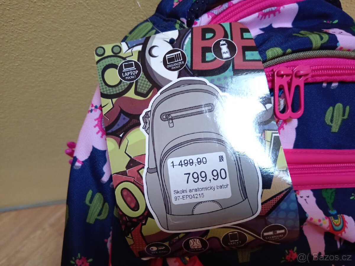 Školní anatomický batoh - nový - 3