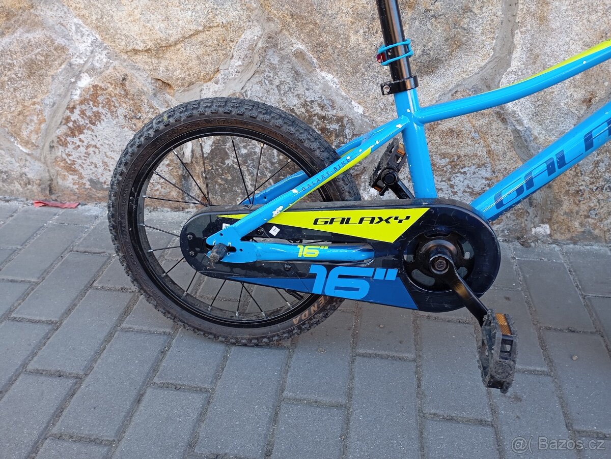 Dětské kolo Galaxy Mars 16" modrá - 3