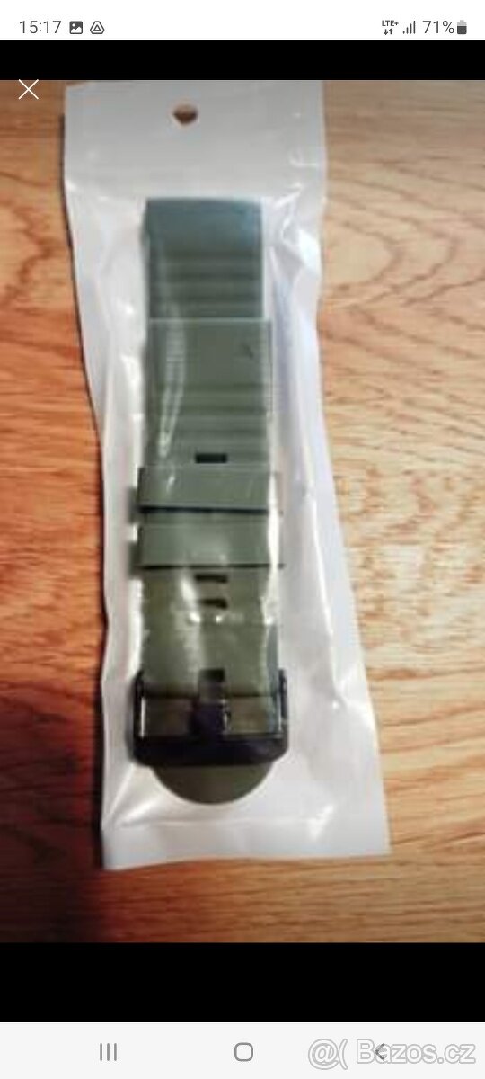 Fenix 5x, 6x, 7x, 8 tah, řemínek, pásek 26mm zeleny - 3