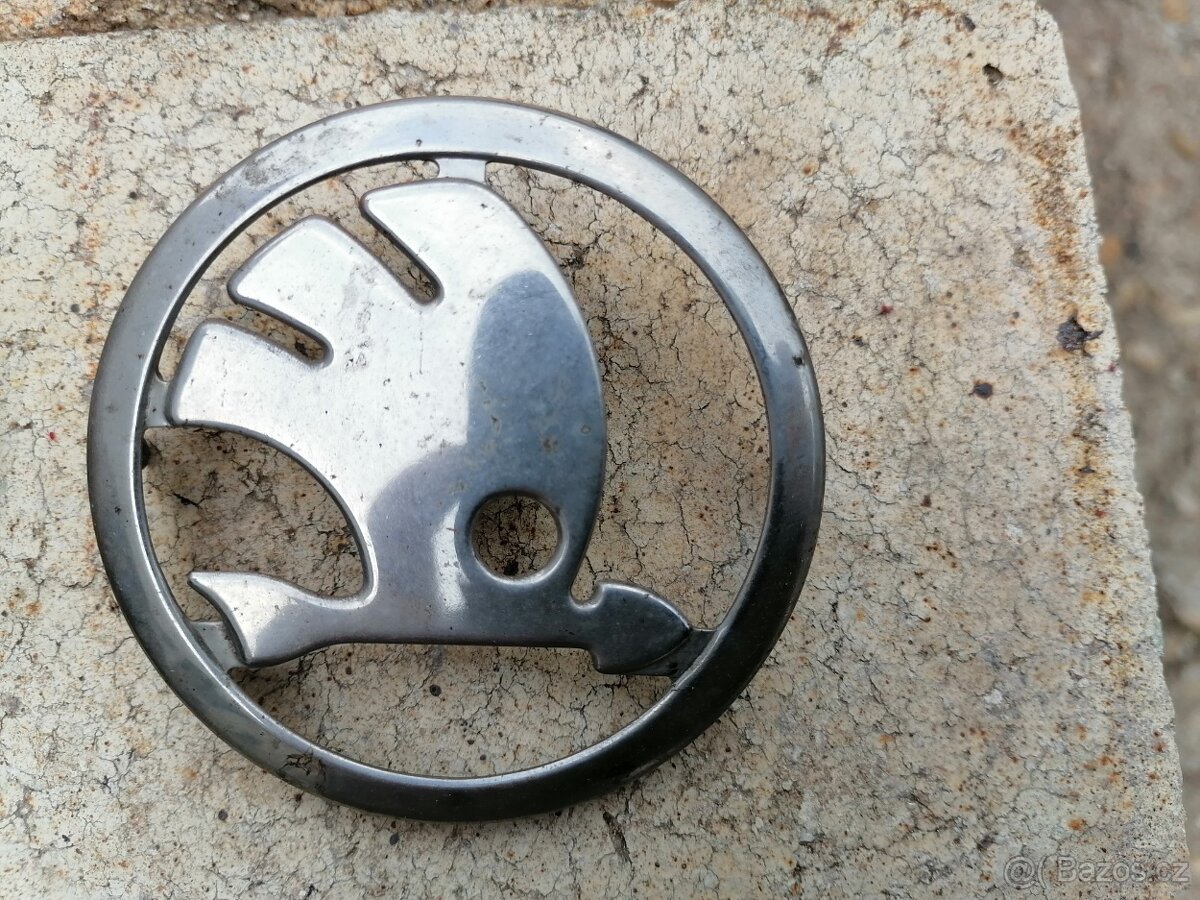 Škoda chromové znaky - 3