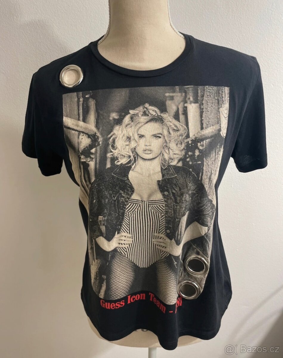 tričko značky Guess - 3