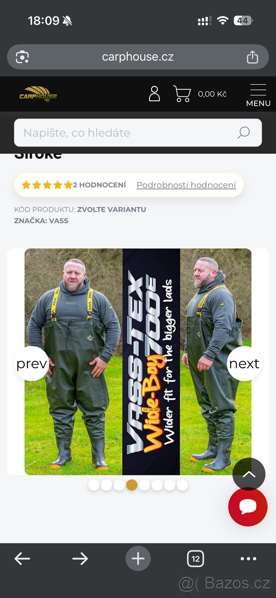 Prsacky Vass wide-boy - 3