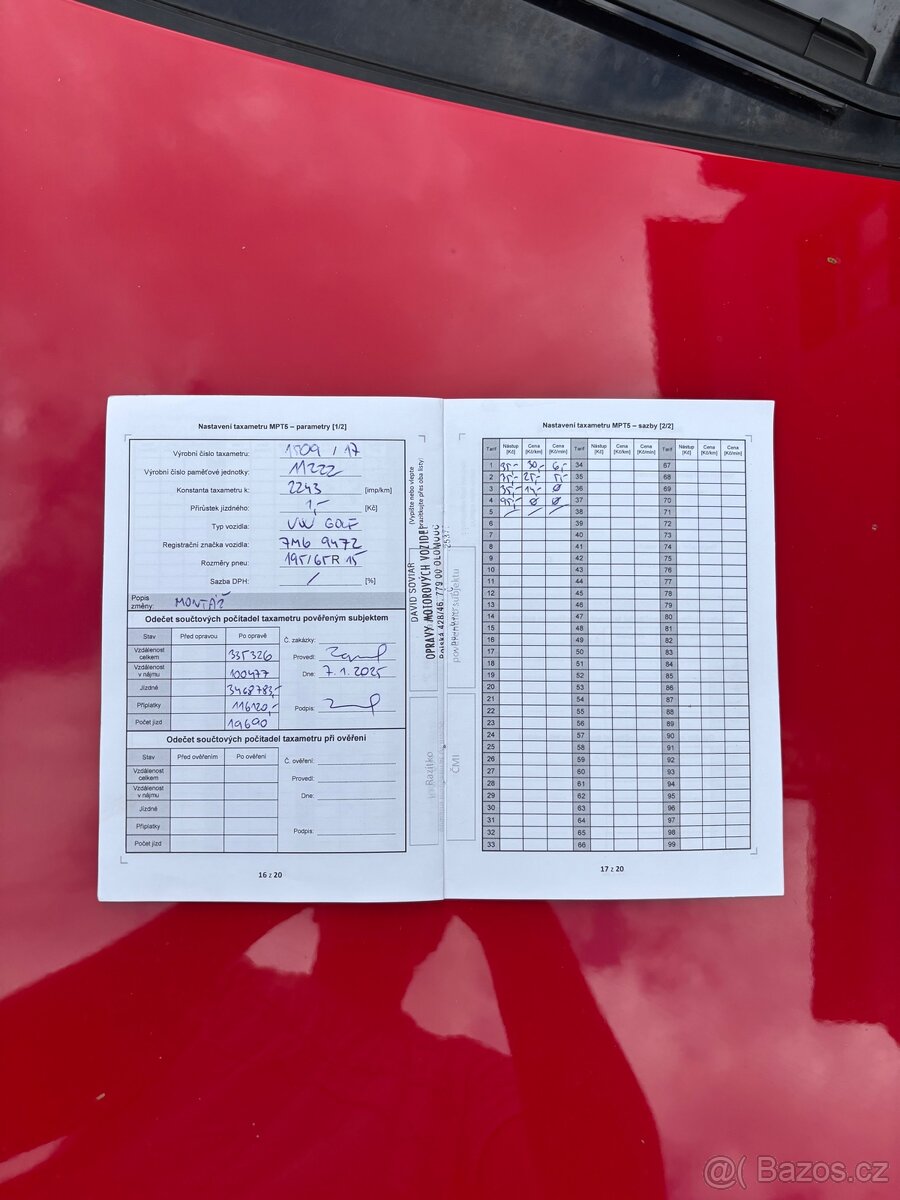 Taxametr MTP 5 - 3