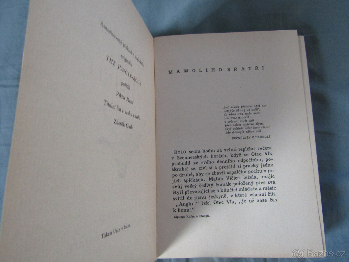 Rudyard Kipling: Kniha o džungli 120 Kč - 3