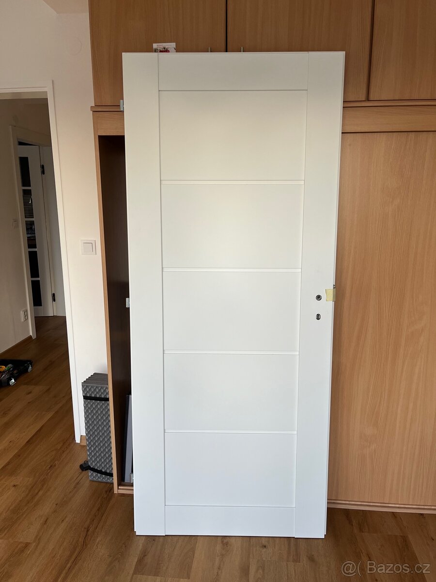 Bílé interiérové dvere 80cm - 3