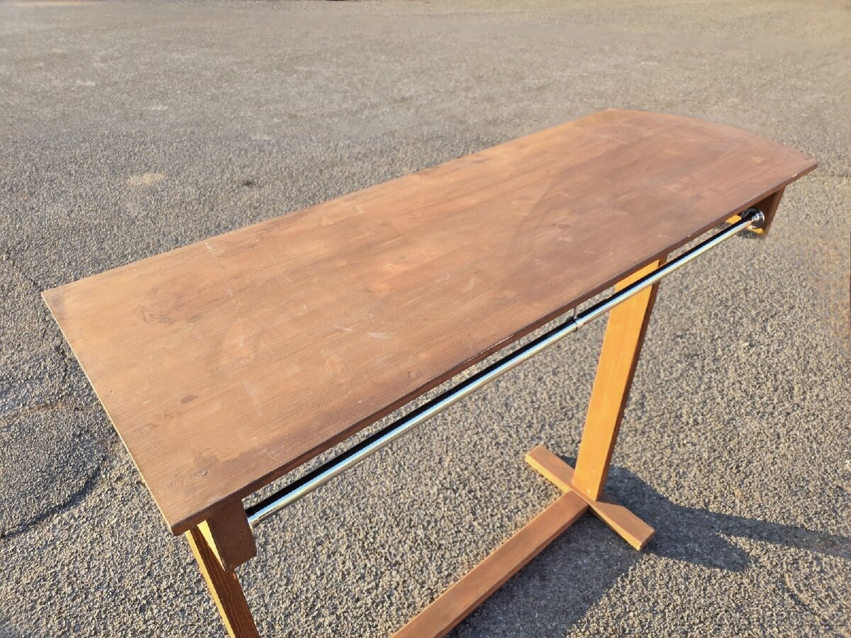 Dřevěný držák na šaty (šatní skříň) - 3