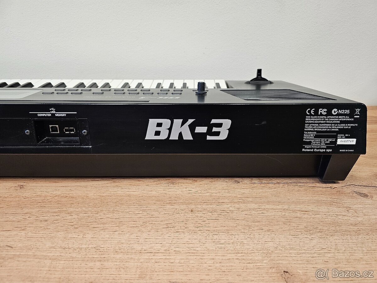 Klávesy Roland BK-3 - 3